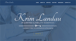 Desktop Screenshot of krimlandau.com